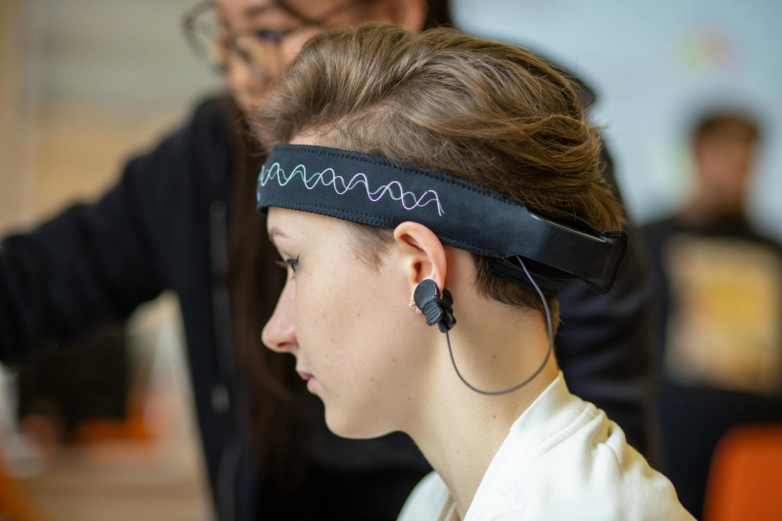 Most consumer EEG headsets read just a handful of channels, a fraction of what clinical systems use.